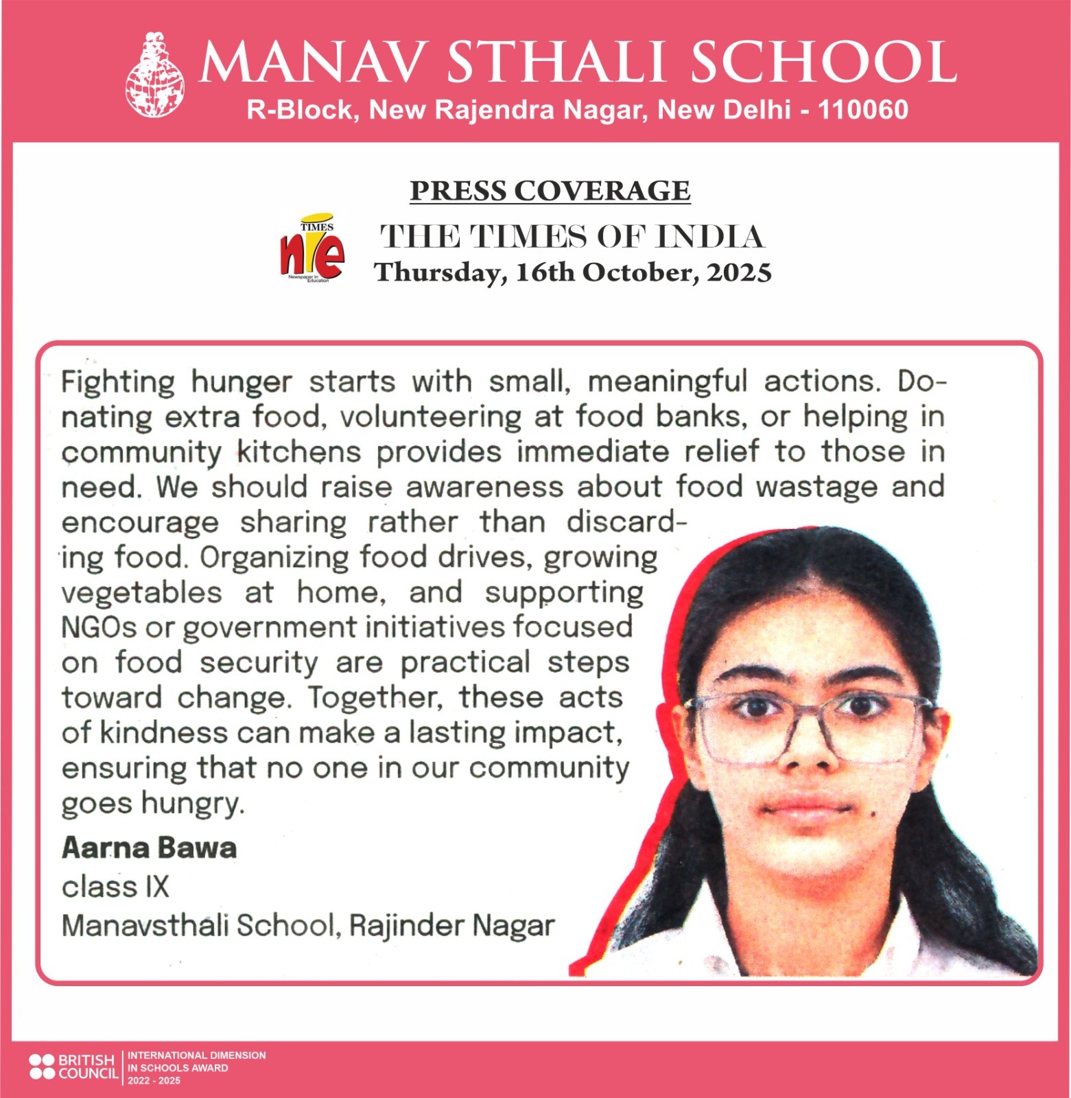 Manav sthali school Fighting hunger, End Hunger, Food security, Fight Food Wastage, Food drive, Community kitchen, Give back, Acts Of Kindness, Feed the Hungry, Zero hunger, Support GOs, Sharing not Discarding, Volunteer for good, #manav sthali School initiate